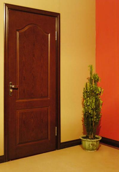 HDF Wooden door (HDF Holztür)