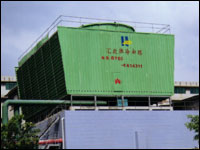 Square Crosscurrent Cooling Tower (Площадь против течения градирен)