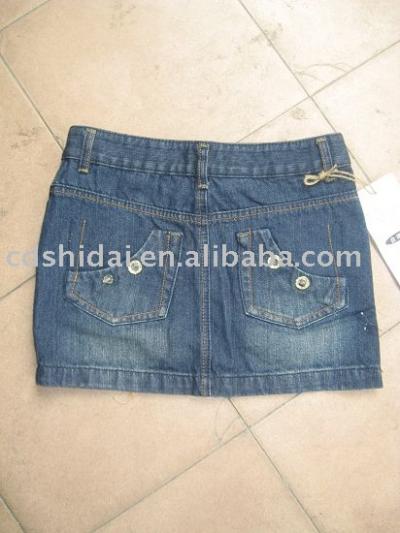 jean skirt (jean skirt)