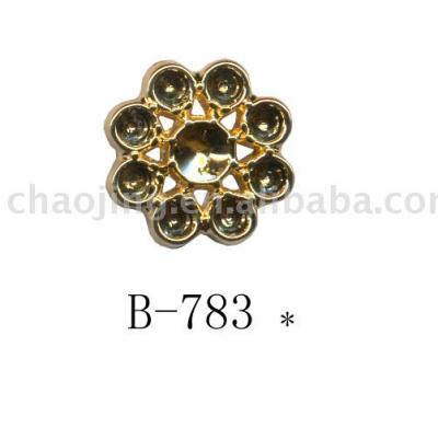 B-783 metal button