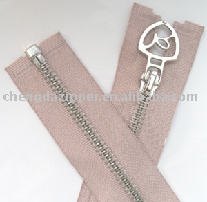 metal zipper (fermeture à glissière en métal)