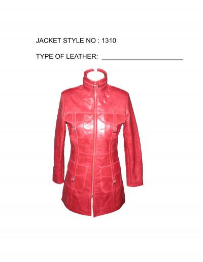 Leather Ladies Coat (Кожа дамы Герб)