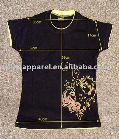 ladies` t-shirt (Mesdames `t-shirt)