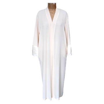 100% Silk Ladies` Robe (100% Silk Ladies` Robe)