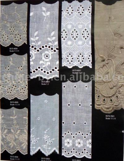 embroidered lace(TC Cloth and100%cotton) (embroidered lace(TC Cloth and100%cotton))