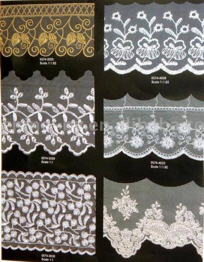 embroidered lace(Organza) (embroidered lace(Organza))