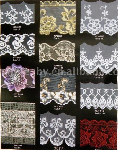 embroidered lace(Organza) (embroidered lace(Organza))