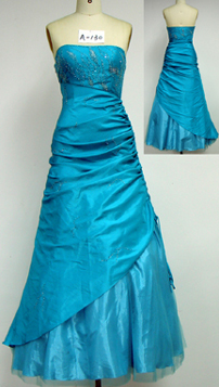 evening dress A130(blue). (A130 вечернее платье (синий).)