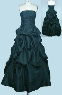 ball gown P169A black