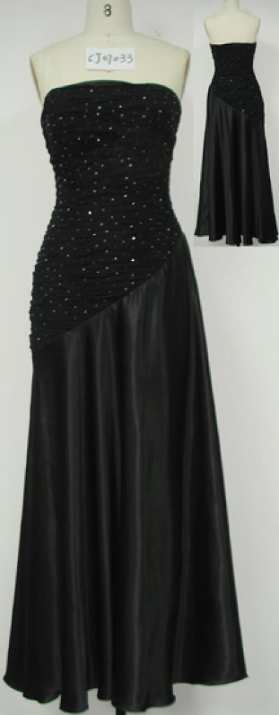 party dress CJ07033(black). (Party Kleid CJ07033 (schwarz).)