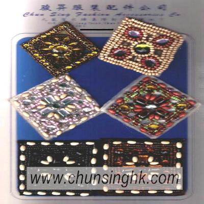 beads badge (perles de badge)