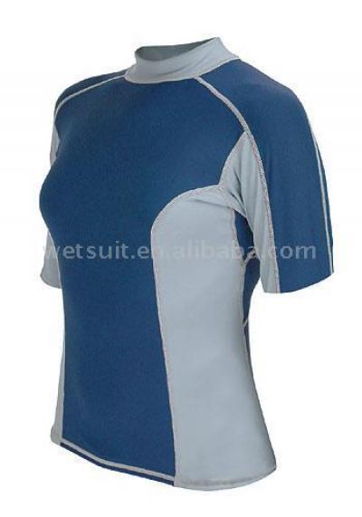 Rash Guard Shirt Women `s Short Sleeve (Rash Guard Shirt Women `s Short Sleeve)