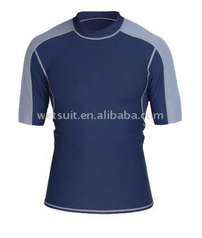 Rash Guard Shirt Men `s Short Sleeve (Rash Guard Shirt Men `s Short Sleeve)