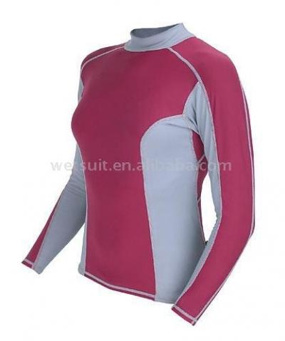 Rash Guard Shirt Women `s Langarm (Rash Guard Shirt Women `s Langarm)