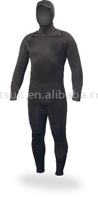 SCUBA Semi-Dry Neopren-Anzug mit Kapuze (SCUBA Semi-Dry Neopren-Anzug mit Kapuze)