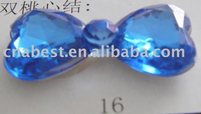 Acrylic Rhinestone - 16mm tie (Acryliques Stras - 16mm cravate)