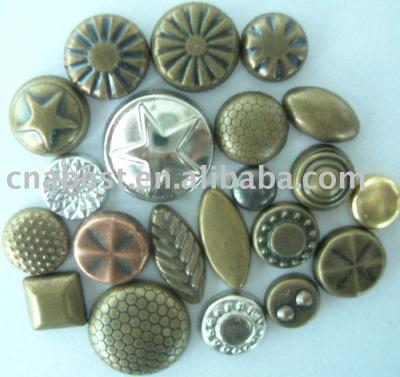 Brass Nailhead / Hot Fix Copper Studs (Brass Nailhead / Hot Fix Copper Studs)