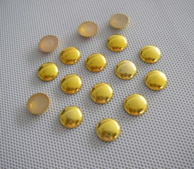 Brass Nailhead / Hot Fix Copper Studs - 10mm gold color (Brass Nailhead / Hot Fix Copper Studs - 10mm gold color)