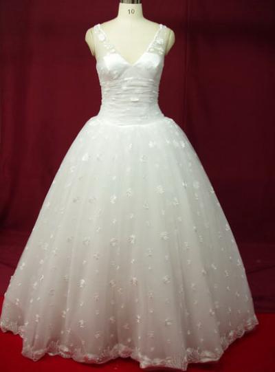 Tulle Lace Wedding Gown (Tulle Lace Wedding Gown)