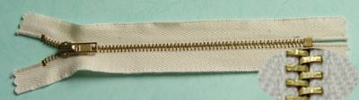 Brass Teeth Metal Zipper (Brass Teeth Metal Zipper)