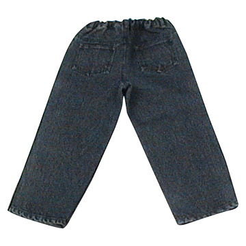 Ring Slub Cotton / Polyester / Spandex Denim Pants (Ring Slub Cotton / Polyester / Spandex Denim Pants)