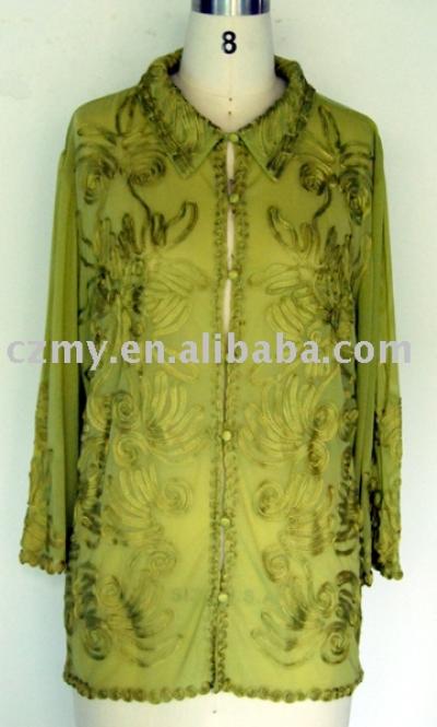 MY-8884 Ladies` Craft Fashion Blouses (MY-8884 Ladies `Fashion Craft Blouses)