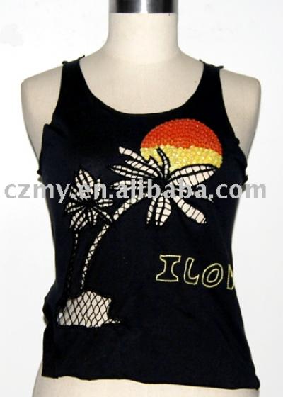 MY-8819 Ladies` Craft Fashion Tanktop (MY-8819 Ladies` Craft Fashion Tanktop)