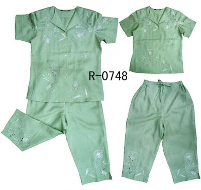 Ladies` Ramie Capri Set (Дамские рами Капри Установить)