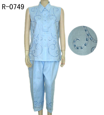 Ladies` 2pcs Capri Set (Дамские 2шт Капри Установить)