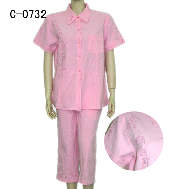 Ladies` 2pcs capri set (Ladies `2pcs capri série)