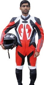 Leather Motor Bike One Piece Suit (Leather Motor Bike One Piece Suit)