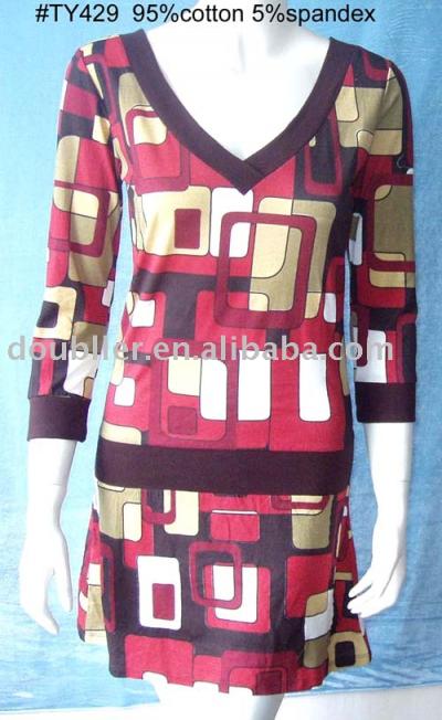 ladies` dress (Mesdames `robe)