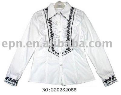 Famous Branded Women`s White Shirt (Famous Branded Women `s White Shirt)