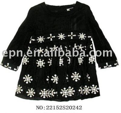 Lady `s Black and White Shirt, Branded-Shirt (Lady `s Black and White Shirt, Branded-Shirt)