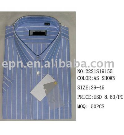 Men `s Long-Sleeve Shirt, Blue Dress Shirt (Men `s Long-Sleeve Shirt, Blue Dress Shirt)