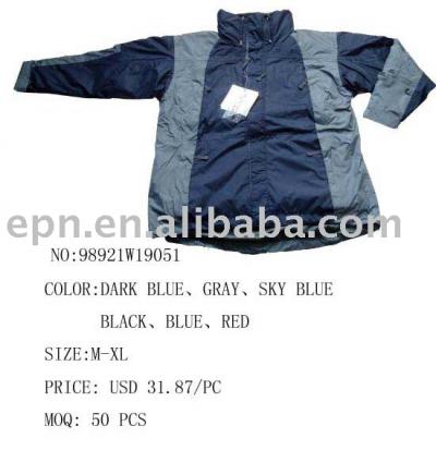 Authentic branded men`s ski clothes