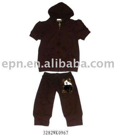 Women `s Brand Suit, Velour Suit (Women `s Brand Suit, Velour Suit)