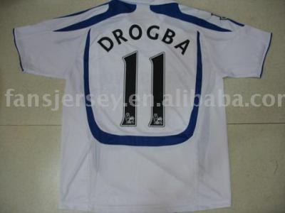 #11 DROGBA CHELSEA 07/08 AWAY WHITE JERSEY (NO. 1 SUPPLIER OF SOCCER JERSEYS) (# 11 Drogba п)