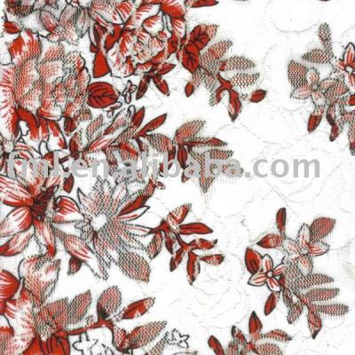 Jacquard lace with printed,with width 150cm (Jacquard lace with printed,with width 150cm)