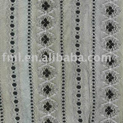 Yarn dyed Jacquard lace with width 150cm (Окрашенная пряжа жаккард кружево шириной 150см)