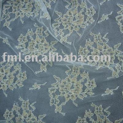 Nylon Fabric (with gold thread) (Nylon (avec fil d`or))