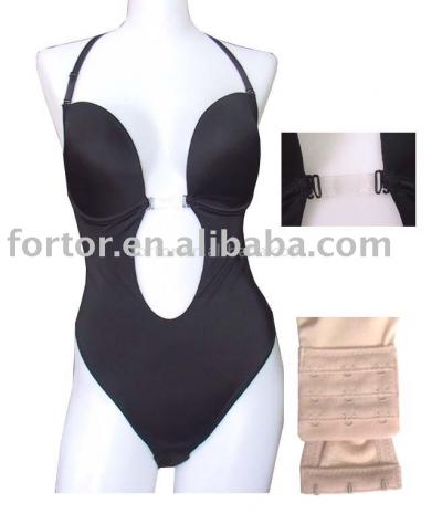 Deep Plunge Backless Bodysuit,shaper (Plonges Backless Body, shaper)