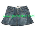 model design clothes jean skirt (model design clothes jean skirt)