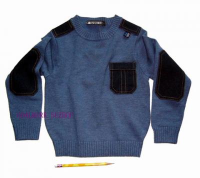 Children `s Patch Sweater (Children `s Patch Sweater)