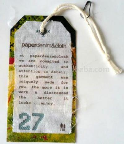 Fabric Hangtag