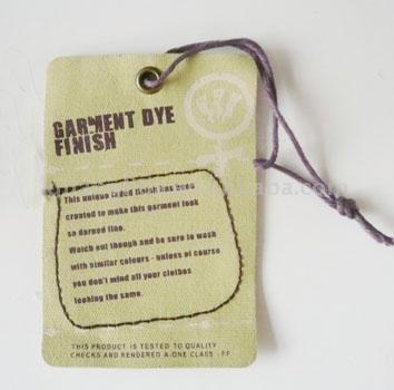 Fabric Hangtag