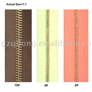 metal zipper (metal zipper)