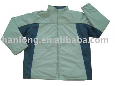 Men`s stock cotton padded leisure jacket (Men`s stock cotton padded leisure jacket)
