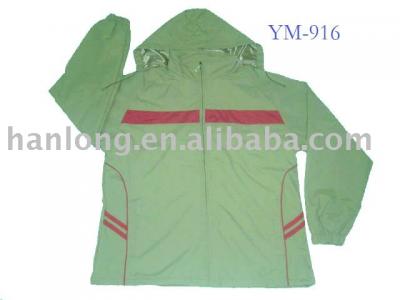 Lady`s cotton padded leisure jacket with hood (Женская ватник отдыха с капюшоном)