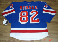 RANGERS :#82 Straka jersey (Rangers: # 82 maillot Straka)